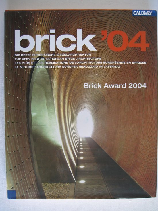 Brick '04. De beste Europese architectuur met baksteen.