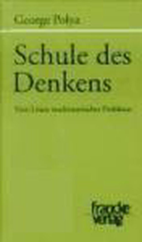 Schule des Denkens