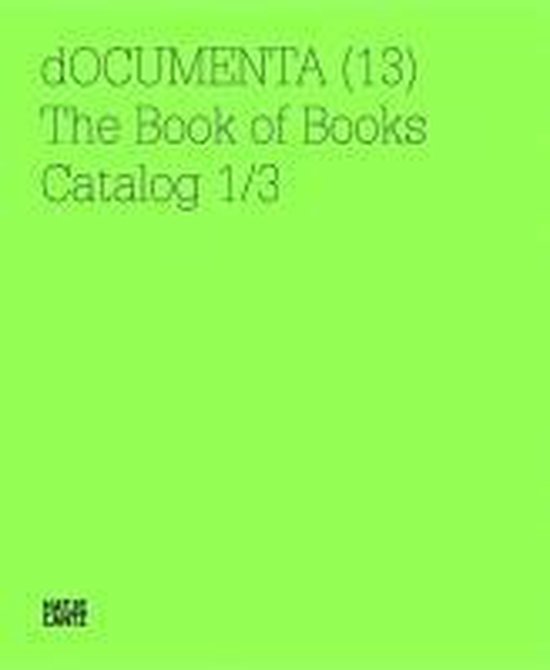 Documenta (13) Catalog 1/3