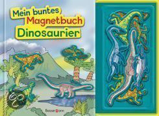 Mein buntes Magnetbuch Dinosaurier