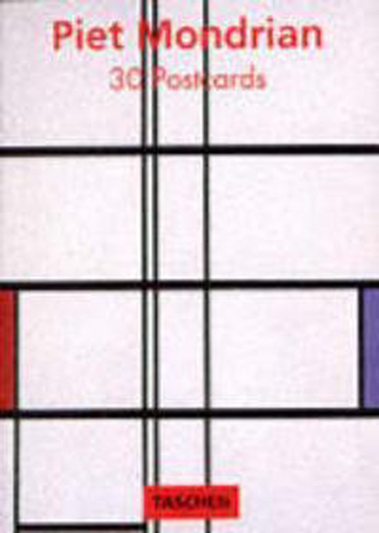 Mondriaan postcardbook