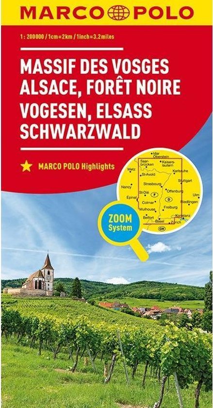 Marco Polo Vogezen, Elzas, Zwarte Woud