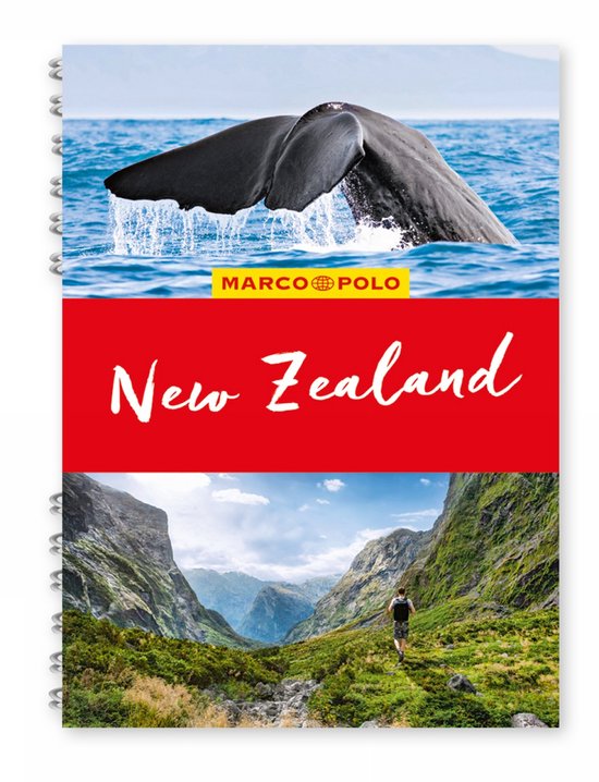 Marco Polo Spiral Guides- New Zealand Marco Polo Travel Guide - with pull out map