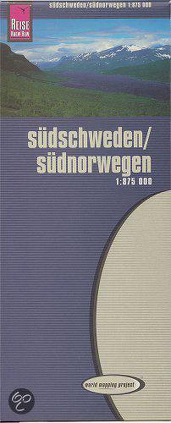 Zuid-Zweden & Zuid-Noorwegen, kaart 1:875.000