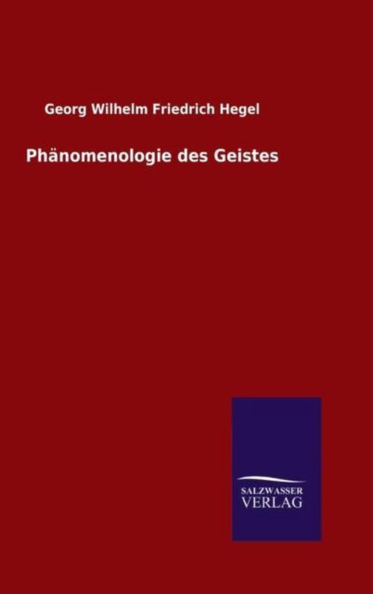 Phänomenologie des Geistes