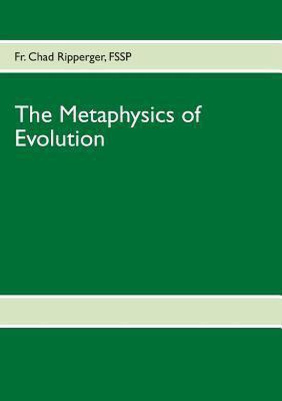 The Metaphysics of Evolution