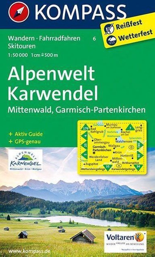 Kompass WK6 Alpenwelt Karwendel