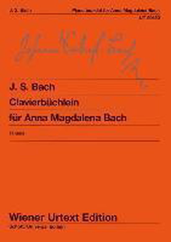 Clavierbüchlein der Anna Magdalena Bach