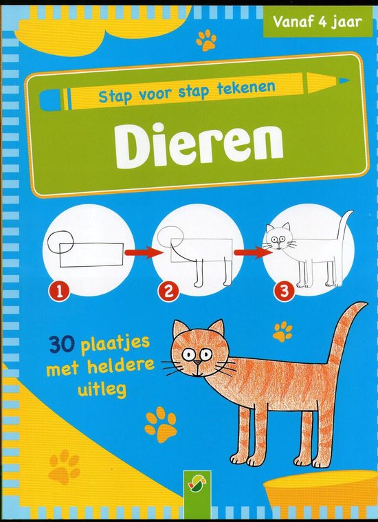 Stap voor stap tekenen Dieren