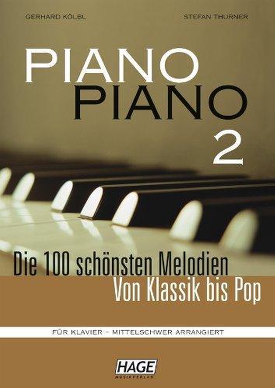 Piano Piano 2 mittelschwer (mit 4 CDs)