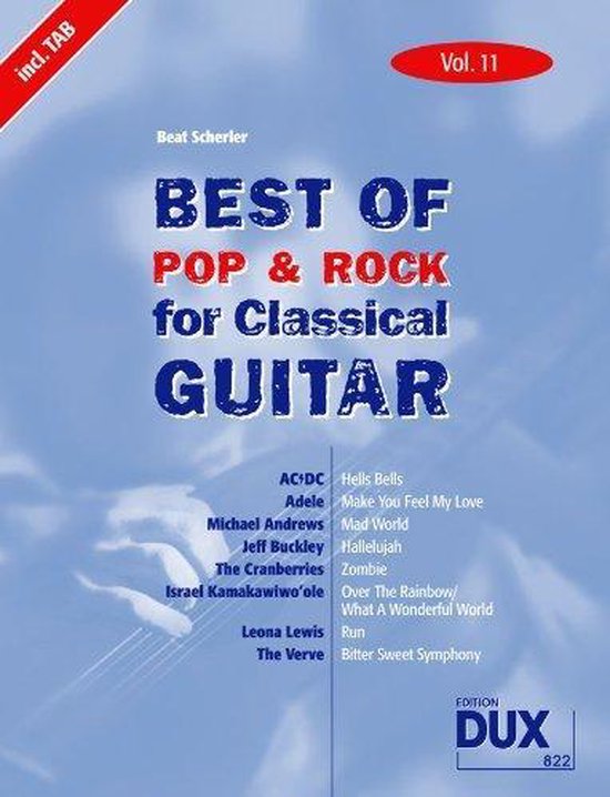 Best Of Pop & Rock for Classical Guitar 11. Besetzung: Gitarre