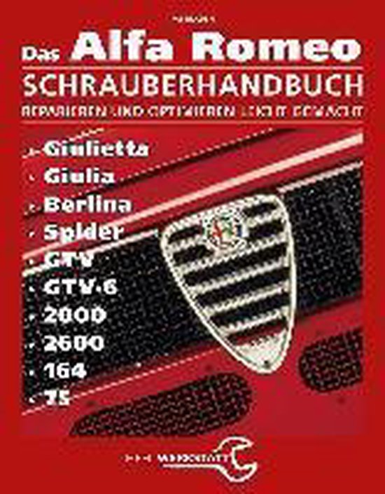 Alfa Romeo Schrauberhandbuch