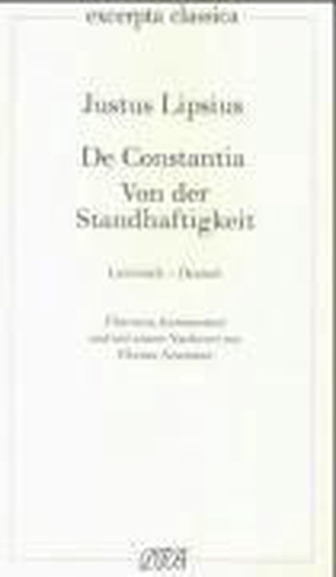 De Constantia. Von der Standhaftigkeit