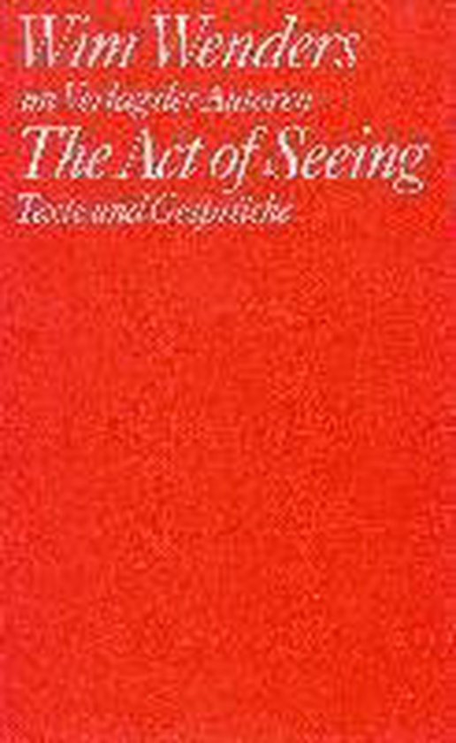 The Act of Seeing