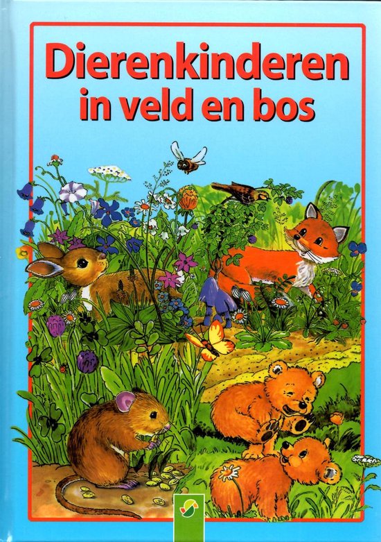 Dierenkinderen in veld en bos