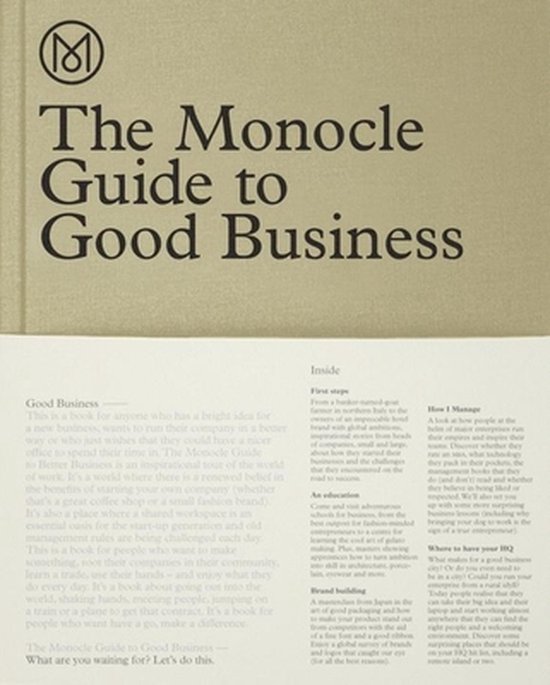 The Monocle Guide to Good Business