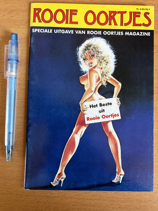 Rooie oortjes mini stripboekje