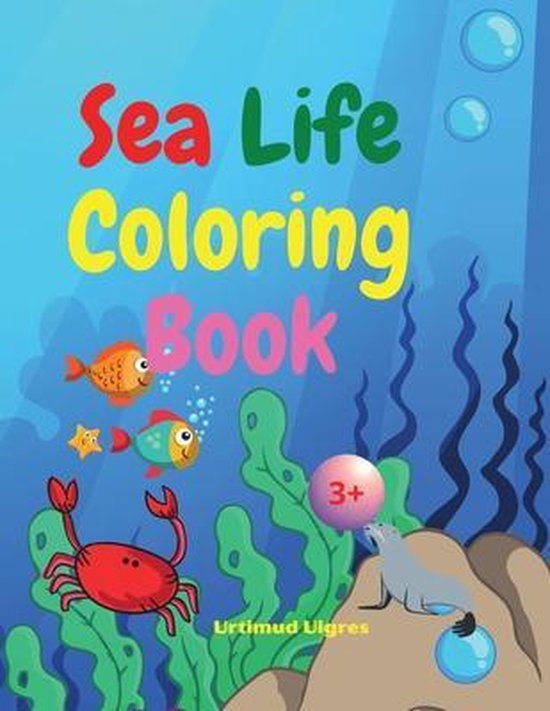 Sea Life Coloring Book