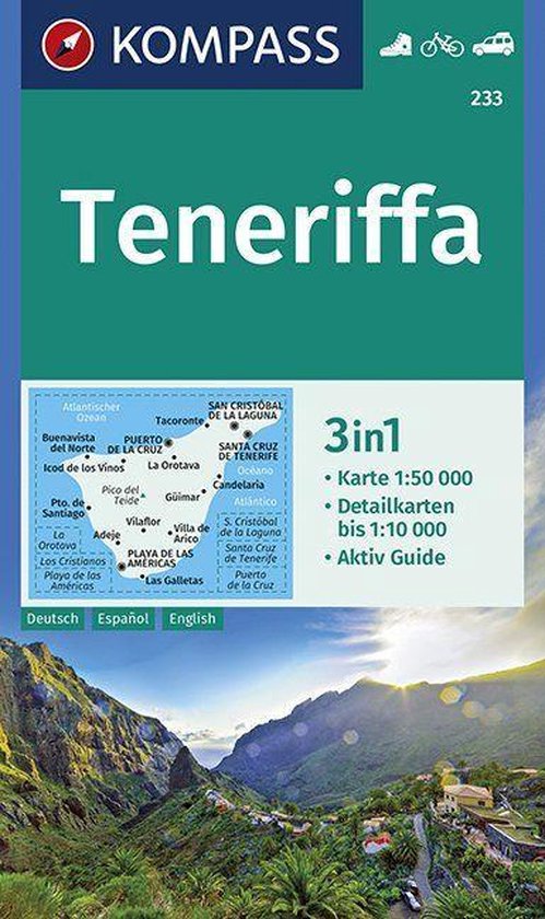 Teneriffa 1:50 000