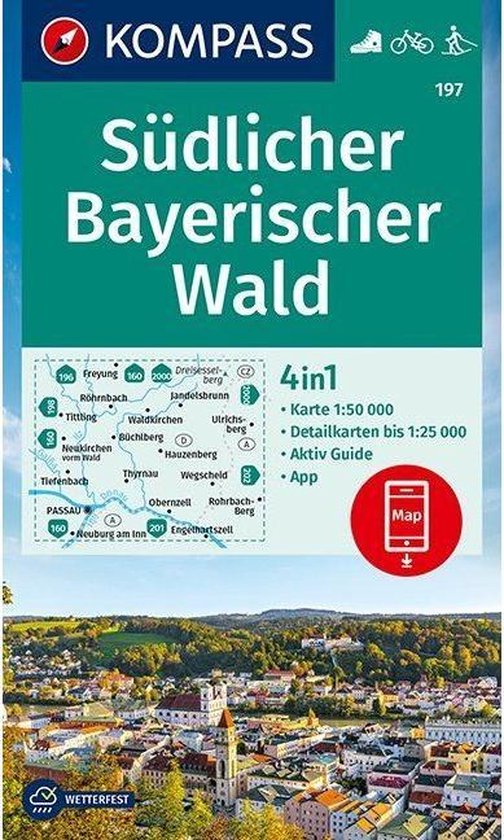 Kompass WK197 Südlicher Bayerischer Wald