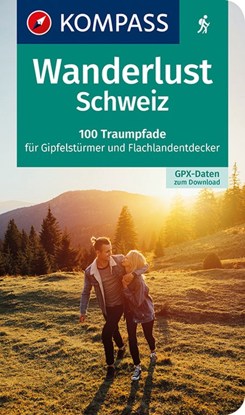 KOMPASS Wanderlust Schweiz Wandelgids