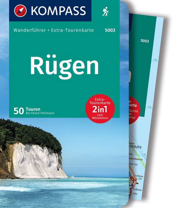 KOMPASS Wanderführer 5003 Rügen, Wandelgids 50 Touren