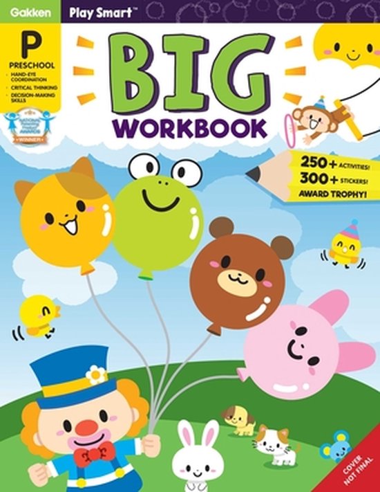 Play Smart- Play Smart Big Workbook Preschool Ages 2-4