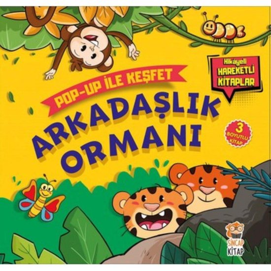 Arkadaşlık Ormanı Pop Up ile Keşfet -  Turkse kinderboeken - Turkse voorleesboek