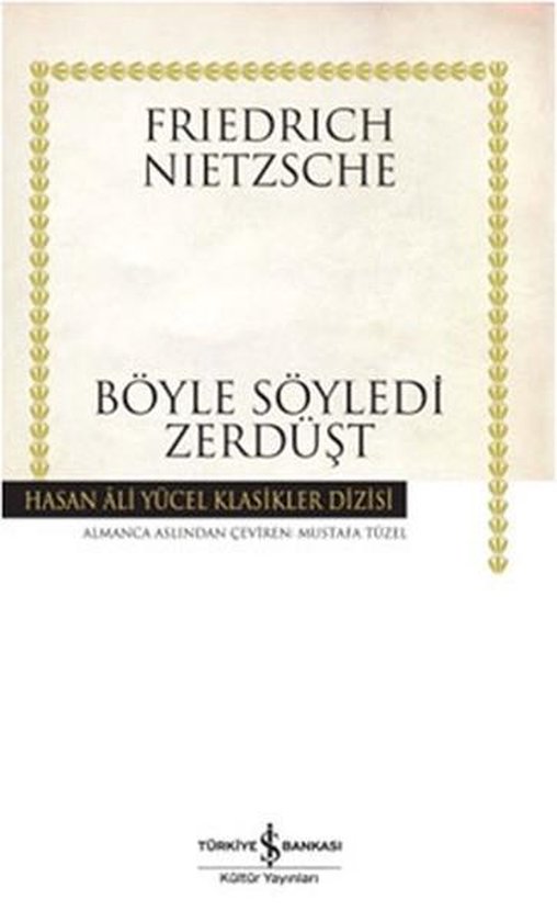 Böyle Söyledi Zerdüşt   Hasan Ali Yücel Klasikleri