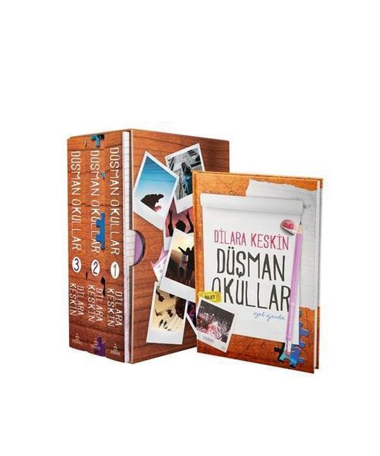 Düşman Okullar Seti 3 Kitap Takım