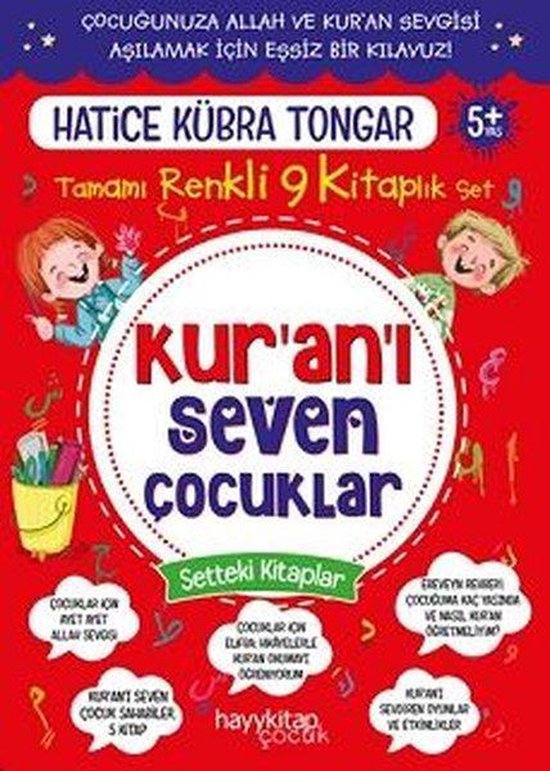 Kuranı Seven Çocuklar Seti 9 Kitap Takım