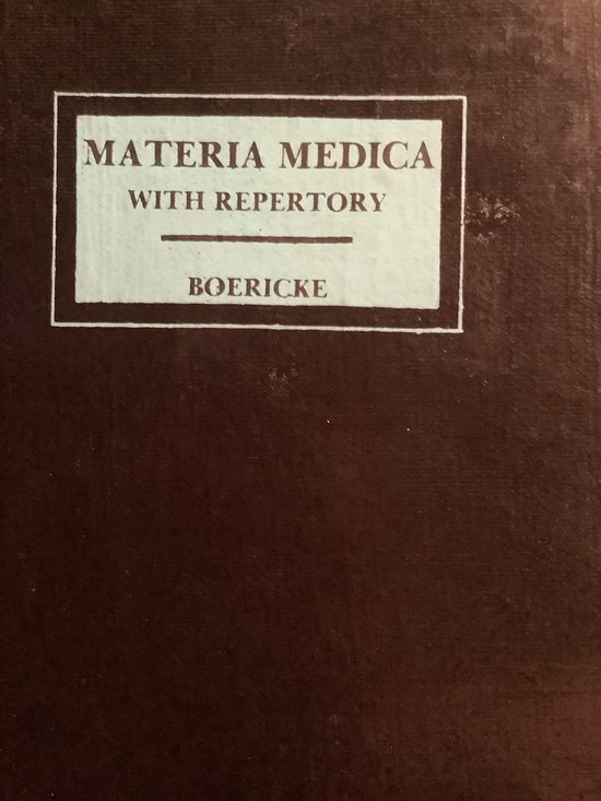 Materia Medica