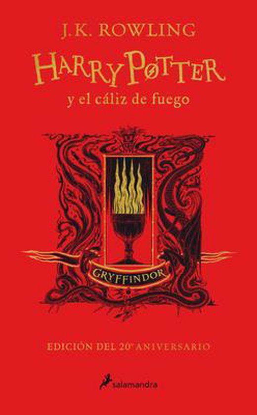 HARRY POTTER- Harry Potter y el cáliz de fuego (20 Aniv. Gryffindor) / Harry Potter and the Go blet of Fire (Gryffindor)