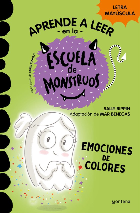 APRENDER A LEER EN LA ESCUELA DE MONSTRUOS- Emociones de colores / Luna Boo Has Feelings Too