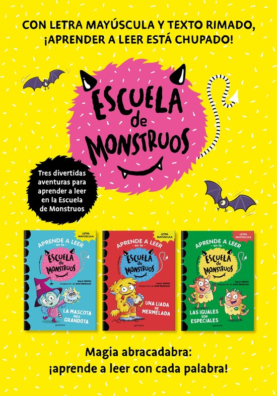 Aprender a leer en la Escuela de Monstruos - Aprender a leer en la Escuela de Monstruos - Pack con los libros 1, 2 y 3