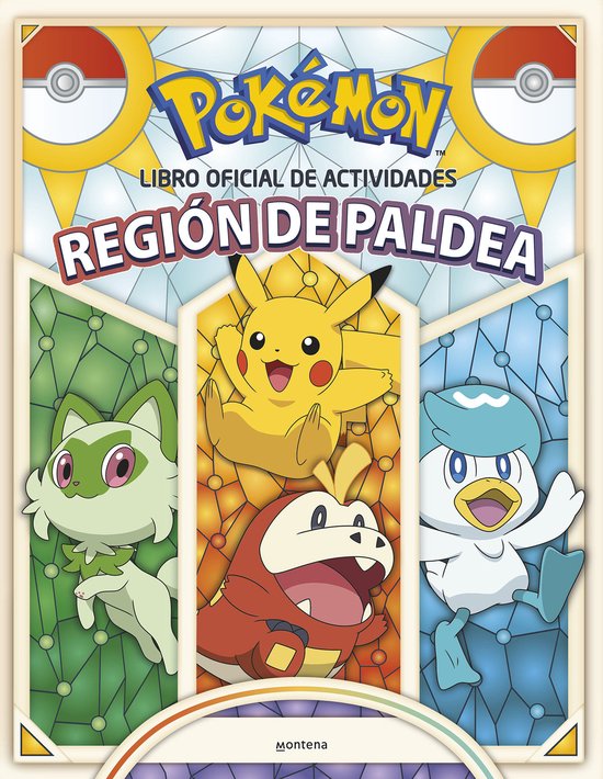 COLECCIÓN POKÉMON- Pokémon libro oficial de actividades - Región de Paldea / Pokémon the Official A ctivity Book of the Paldea Region