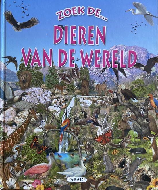 Zoek de....Dieren van de wereld