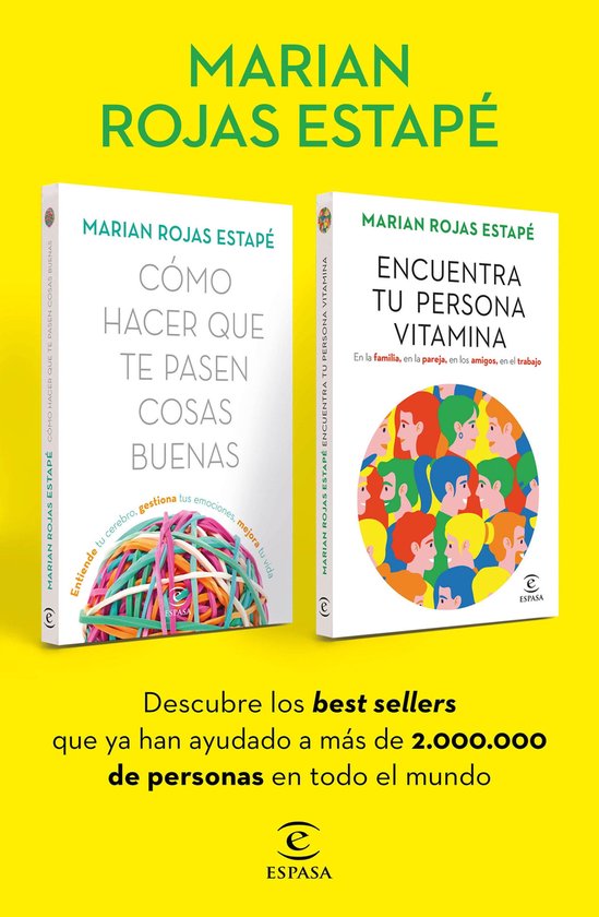 Espasa Crecimiento personal - Cómo hacer que te pasen cosas buenas + Encuentra tu persona vitamina (pack)