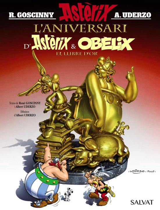 Astèrix 34 - L'aniversari d'Astèrix i Obèlix. El llibre d'or