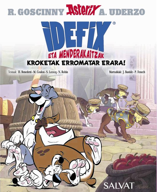 Euskara - 8 URTE + - ASTERIX - Idefix eta menderakaitzak - Idefix eta menderakaitzak, 2. Kroketak erromatar erara!