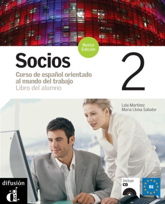 Socios - Nueva Edición 2 libro del alumno + CD audio