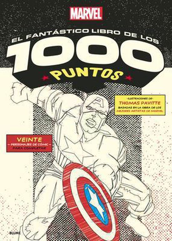 Unir Los 1000 Puntos- Marvel El Fantástico Libro de Los 1000 Puntos