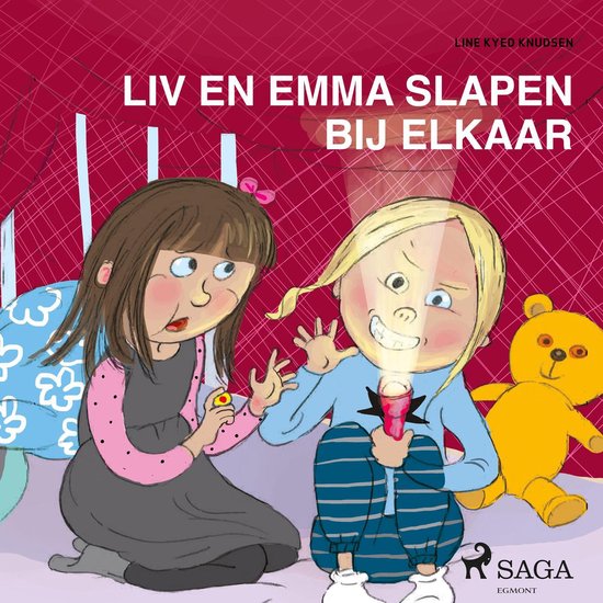 Liv en Emma slapen bij elkaar