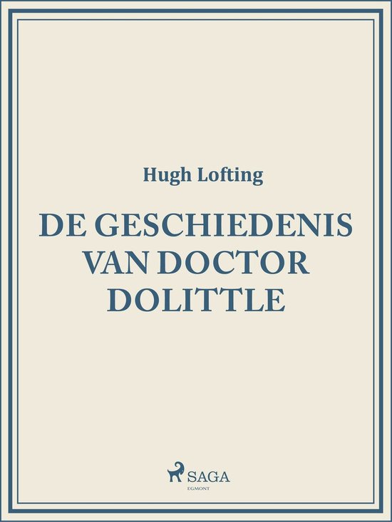 World Classics - De geschiedenis van doctor Dolittle