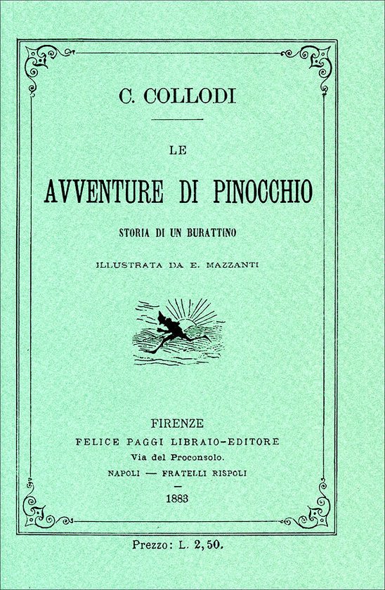 Giunti Editore LE AVVENTURE DI PINOCCHIO: STORIA DI UN BURATTINO, Italiaans, Paperback, 236 pagina's