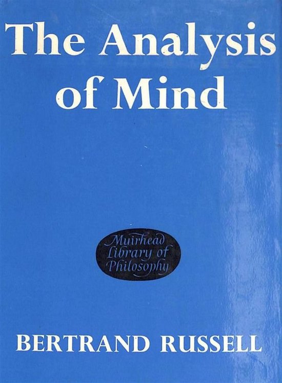 The Analysis of Mind