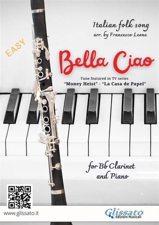 Clarinet and Piano Bella Ciao sheet music