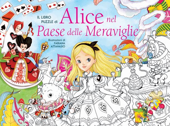 Alice in Wonderland Puzzle Book