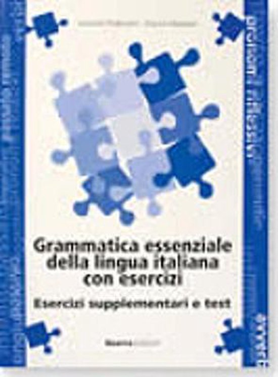 Grammatica Essenziale Della Lingua Italiana Con Esercizi