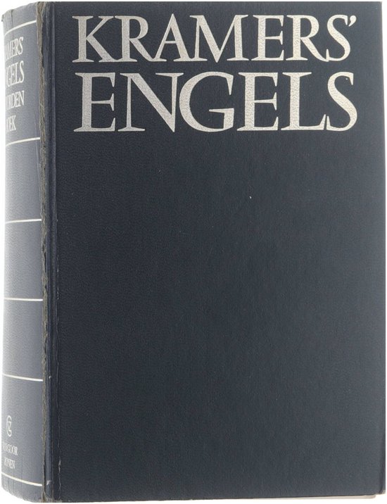 Kramers' woordenboek Engels ; Engels-Nederlands-Nederlands-Engels